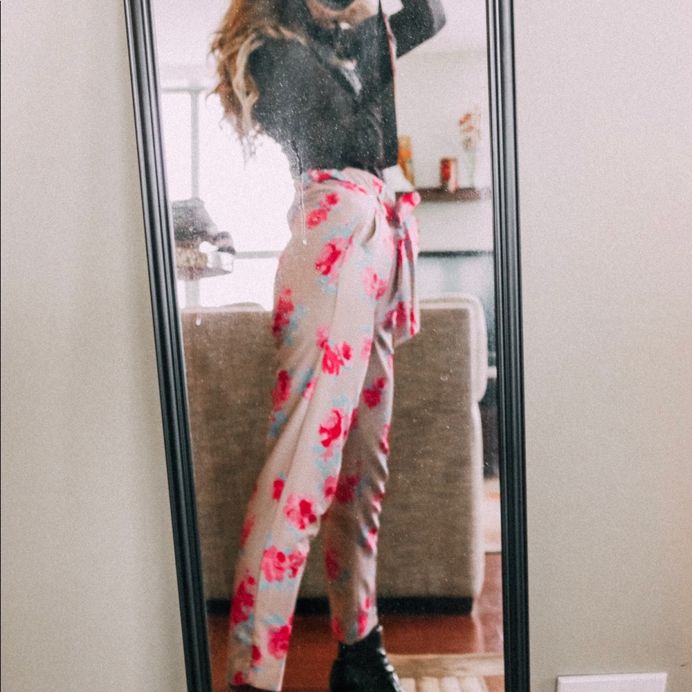 Floral pants